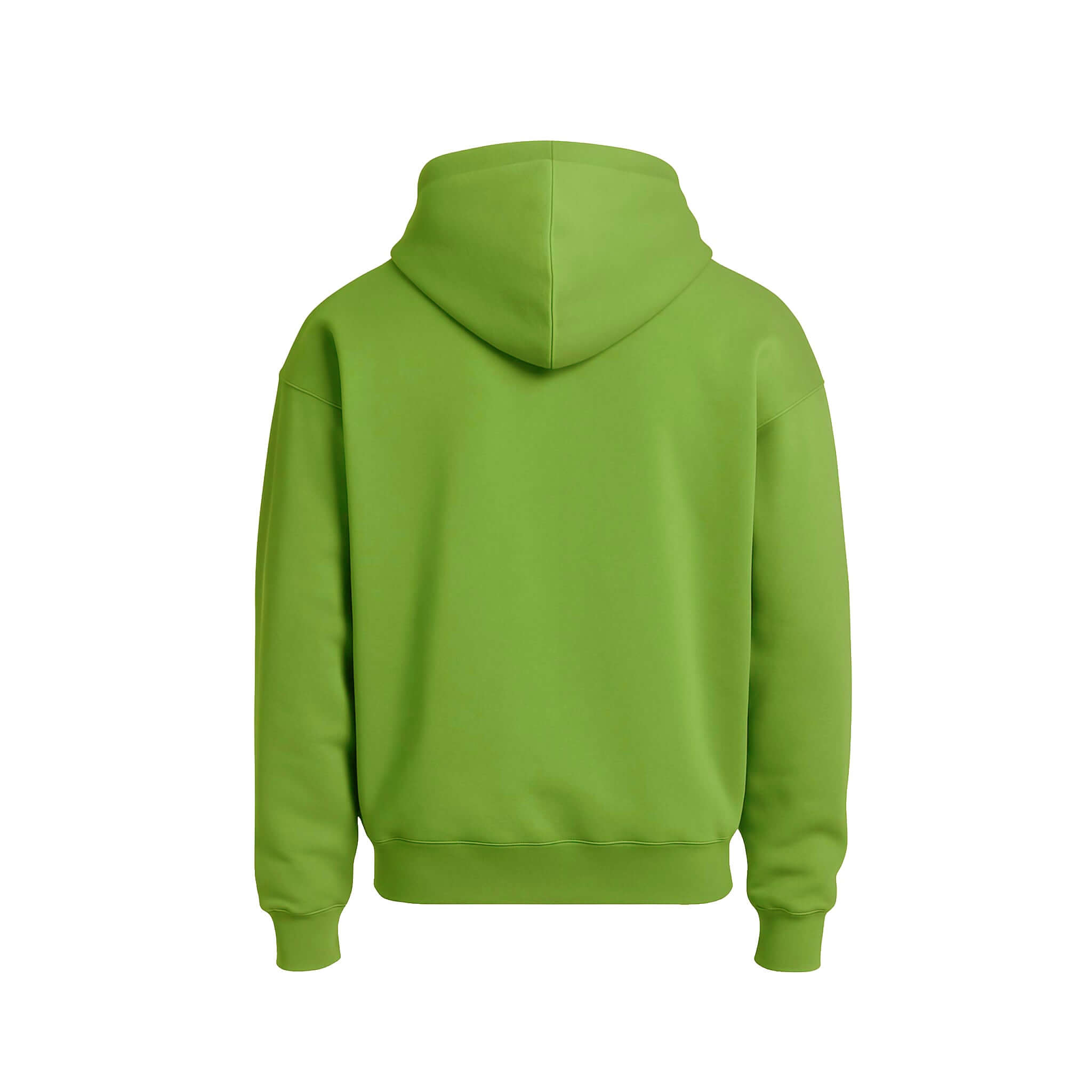 Halloween Hoodie Lime Green Boo & Boba Ghost Graphic FTL