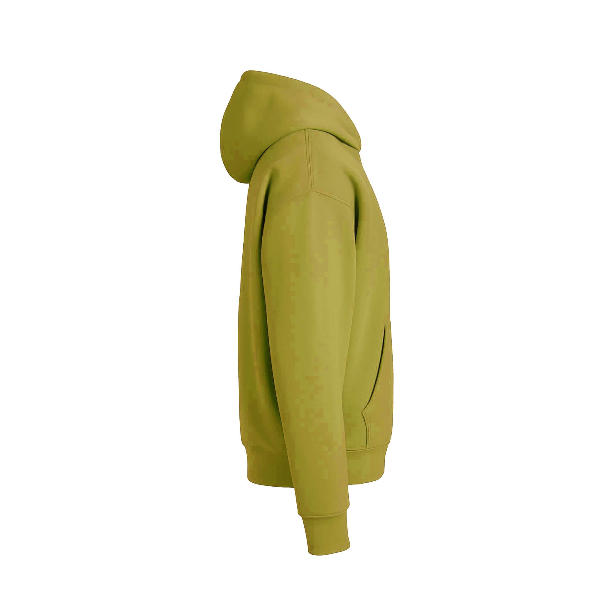 Essential Hoodie Boo & Boba Halloween Graphic Moss Green