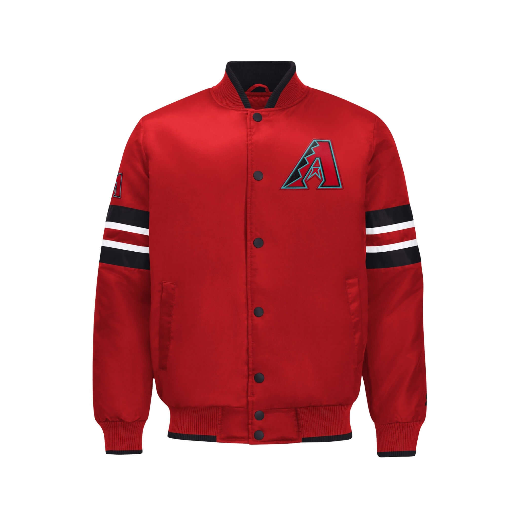 Arizona Diamondbacks Satin Varsity Jacket Bomber Style