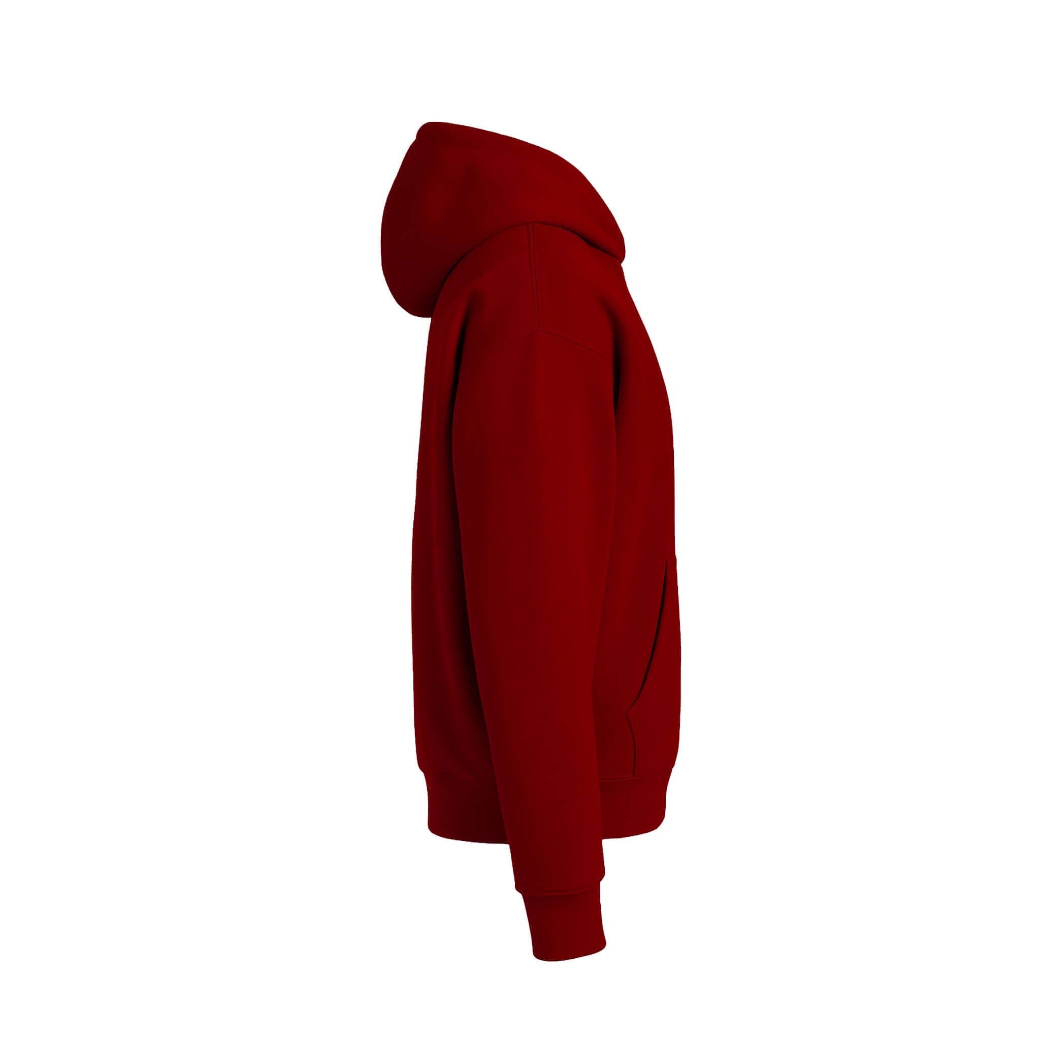 Boo & Boba Hoodie Cardinal Red Halloween Heat FTL