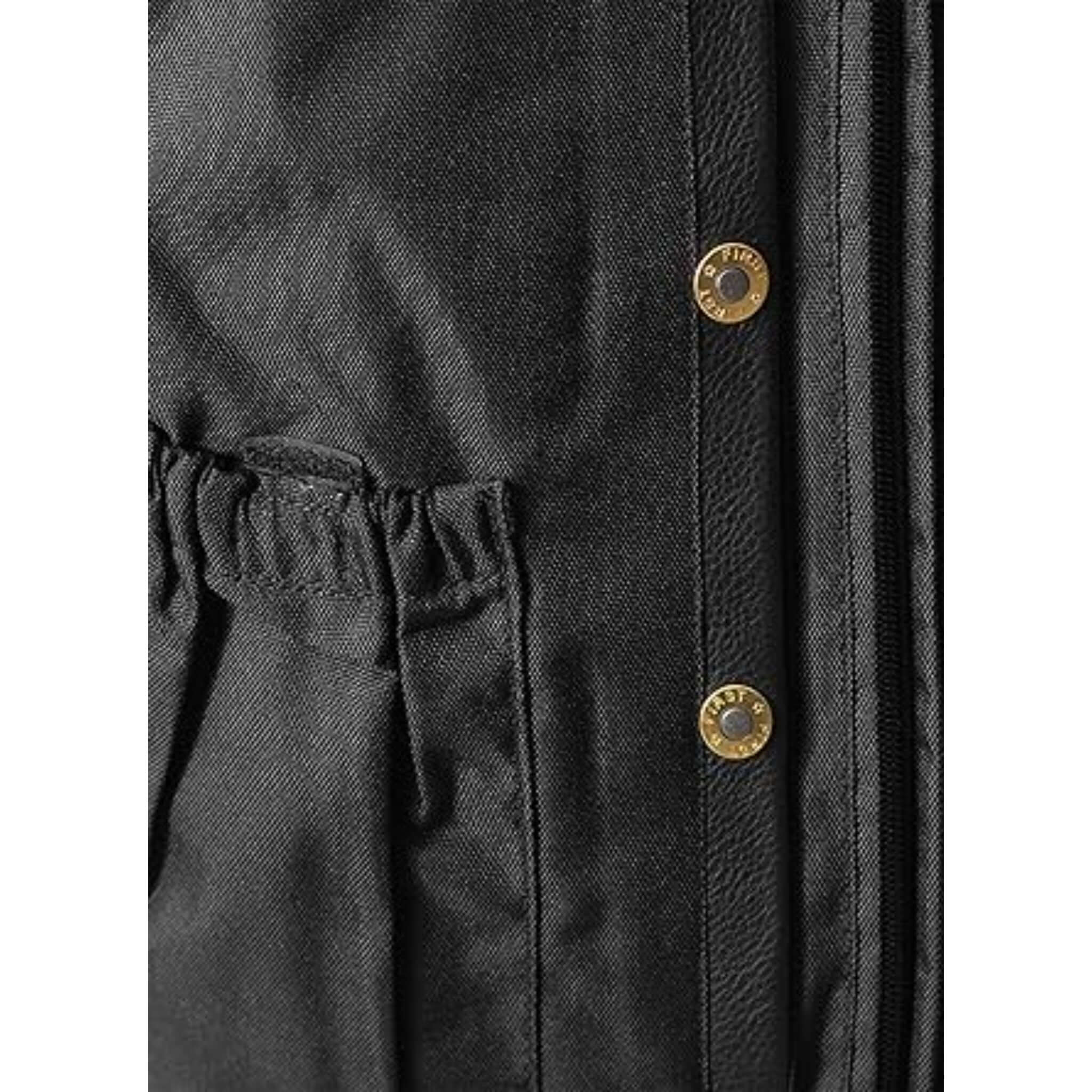 Guardian Men Black Leather Biker Vest FTL Traders