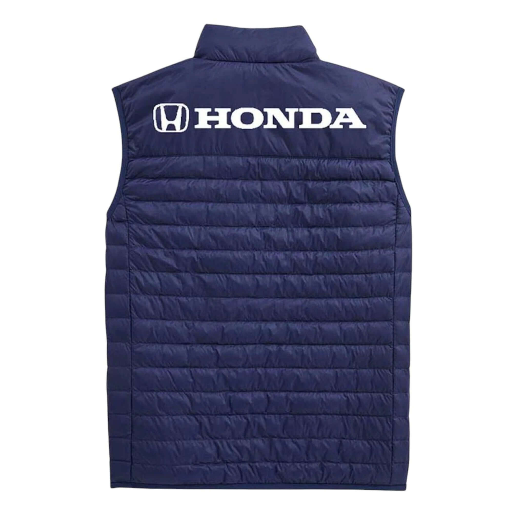 HRC Racing Navy Puffer Vest Lightweight & Sporty