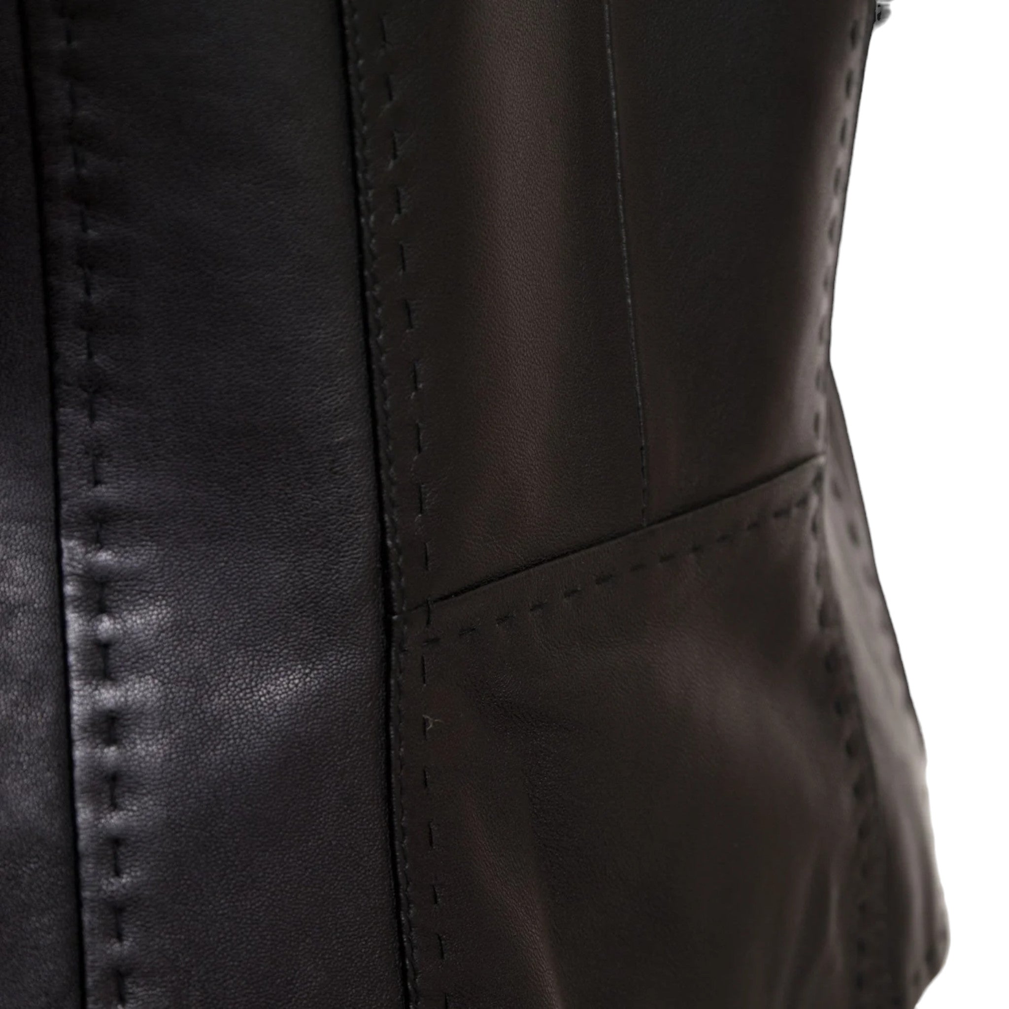 Women Black Leather Jacket Classic & Timeless Design